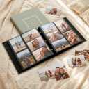 Beautiful Linen Photo Album For 4x6 Photos - Holds Up To 500 Pictures
