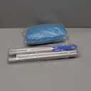 Generic Microfiber Duster for High Ceilings with Extension Pole Reusable Duster Washable Home Feather Duster for Fan Furniture Car, Blue Splicing