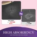 Incontinence Underwear for Women 3.5 oz Leakproof Protective Panties High Absorbency Bladder Control Postpartum Briefs Washable (X-Large, Beige)