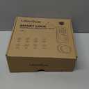 Ulecoce Fingerprint Keypad Deadbolt with Handle Set, Keyless Entry Door Lock, Door Locks for Front Door Lock Set, App Control, Auto Locking, Easy to Install, Matte Black