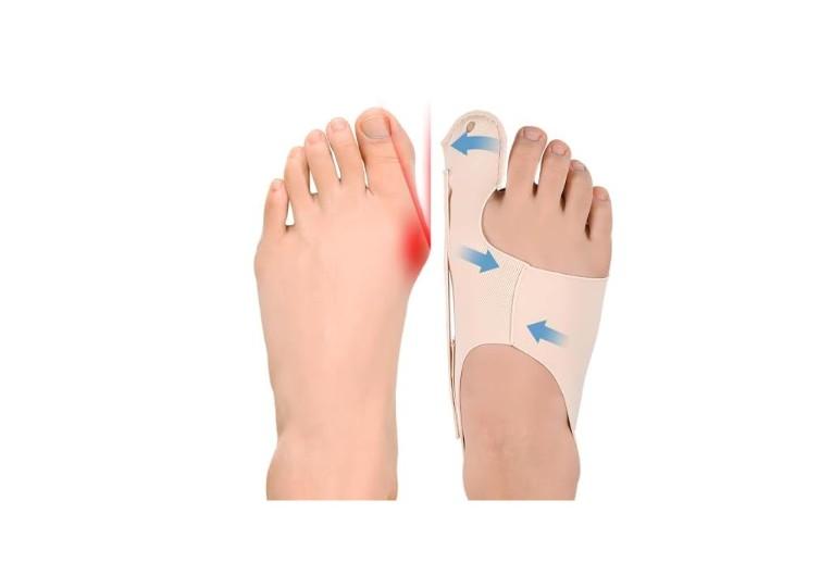 Yiciwoc Bunion Corrector & BigToe straightener,Bunion Corrector for Women & Men - Adjustable Toe Alignment Splint for Day & Night Wear, Pain Relief for Daily Activities & Most Footwear - Large