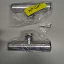 2PCS Stainless Tournament Style Clamp on Fishing Rod Holder for Rails 7/8" to 1", Rail Mount Rod Holder