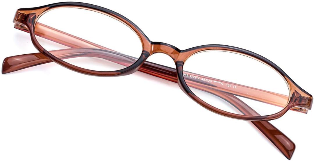 Trendy Fake Glasses Small Rectangle Y2K Eyewear with Anti Blue Light for Women's Cosplay and Daily Style
