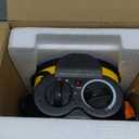 Outdoor Heaters for Patio, Outdoor Heater with Overheat Protection, 3S Fast Heating Portable 1500W Electric Garage Heater, Portable Patio Heaters for Space, Greenhouse (Yellow)