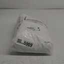 Chyhomenyc White Faux Linen Slub Textured Semi Sheer Small Window Kitchen Valance Curtain, Rod Pocket Cafe Valance for Bathroom Laundry Basement, 30Wx14L inch, 2 Piece