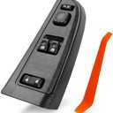 NSDXCT 15883318 Power Window Switch Driver Side Door Lock with Black Bezel Cover for Chevy Silverado 2003-2007 for GMC Sierra 2003-2007 Master Door Window Control Switch, Replace 920-023 DWS-226