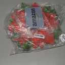 Remerry 6 Pcs Leather Christmas Poinsettia Placemats Poinsettia Shape Table Mats Washable Christmas Placemats Set of 6 for Indoor Outdoor Party Kitchen Winter Dining Table Decor Gifts