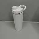 Simple Modern Stainless Steel Shaker Bottle with Ball 24oz | Metal Insulated Cup for Protein Mixes, Shakes and Pre Workout | Rally Collection | Winter White