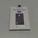 SPOTMINDERS Apple MFi Certified Credit Card Wallet Tracker PRO (iOS Only) Works with Apple Find My Tracking Card for Wallet Rechargeable Tag IP68 0.07in Slim iPhone Item Finder for Luggage Tags Purse (Black PRO (Pack of 1))