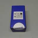 MIULEE Farmhouse Kitchen Curtains 24 Inch Length 2 Panels, Soft Thick Linen Textured Natural White Semi Sheer Light Filtering Short Cafe Tier Curtains for Small Half Window Back Tab Rod Pocket