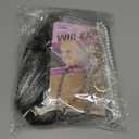 RSOEUG Old Lady Costume for Women, 5 PCS Kids 100 Days of School Grandma Wig Costume Halloween Girls Adults Cosplay Accessories Set (Gray Bun)