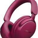 Bose QuietComfort Ultra Bluetooth Headphones, Wireless Headphones with Spatial Audio, Over Ear Noise Cancelling with Mic, Up to 24 Hours of Playtime, Deep Plum - Limited Edition Color