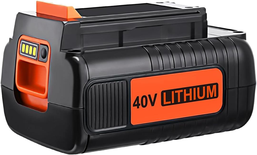 1 Pack 3.0Ah 40V Replacement for Black and Decker 40V Battery Max Cordless Power Tool LST540 LST136W LCS1240 Lithium Battery LBXR36 LBXR2036 LBX1540 LBX2040 LBX2540 40volt Lithium Batteries
