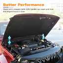 912-100 Hood Latch Release Cable with Handle Assembly Compatible with 1996-2004 Toyota Tacoma, Hood Cable Replaces OEM # 5363004020