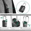 Mancro Laptop Backpack for Travel, Anti-theft Laptop Backpack for Men Business Backpack Work Daypack with USB Charging Port & Lock, Water Resistant Travel Computer Bag Daypack, Grey (15.6 inch)