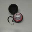 Torque Ball Hand Exerciser,Gyro Ball Hand Wrist Exerciser with Counter,Compact and Portable, Auto-Start Colorful Lighting,Designed for Fitness Enthusiasts and Office Workers(Red)