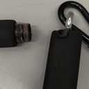 Portable Steel Resistance Bar for Bands - Adjustable from 38" to 26" - Dual Cable Machine Attachment for Working Out