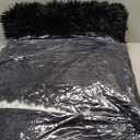 Rugs for Living Room 5x8, Alfombras para Salas Shag Large Plush Soft Area Rug, Shaggy Carpets for Bedroom, Kids Boys Girls Home Decor Aesthetic(Black, 5 x 8 Feet)