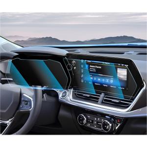 For 2024 2025 2026 Chevrolet Trailblazer Screen Protector - (2PCS) 9H HD Tempered Glass - Chevy Trailblazer (LS, LT, Activ, RS) 11 Inch Touchscreen & 8 Inch Instrument Accessories