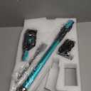 Zefiro Cordless Vacuum Cleaner for Home,450W /40Kpa 50Mins Stick Vacuum,Anti-Tangle 1.5L Dust Cup, Rechargeable Wireless Handheld Vacuum for Pet Hair/Carpet/Floor, (Blue&Gray)