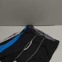 Hanes Men's Underwear Boxer Briefs Pack, Cool & Breathable Cotton Moisture-Wicking Underwear for Men, No Ride Up (Striped Blue - 6 Pack) M