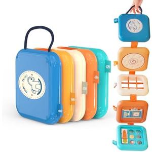 ARHEQI Busy Board for 1 Year Old, Airplane Plane Car Travel Toy, Montessori Toys for 1 2 3 Year Old Girl Boy, Sensory Toys for Toddlers 1-3, 1st Birthday for Boys Girls Kids