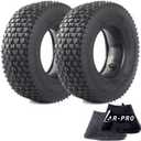 AR-PRO Exact Replacement 12x5.00-6" Tires and Inner Tubes for Razor Dirt Quad Versions 19+, Go-Karts, Lawn Mowers, Wheelbarrow, and More - Quality Inner Tubes with Bent Valve Stems (Set of 2)