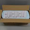 Amazon Basics Leak-Proof Dog and Puppy Potty Training Pee Pads with Quick-Dry 5-Layer Super Absorbent Surface for Dog Training, Floor Protection, Regular Size 22x22", Blue & White, 50 Count