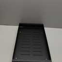 Pull out Cabinet Organizer, Expandable(12"-20") Heavy Duty Slide out Drawer Fixed with Adhesive Nano Film for Pots, Roll out Shelf Storage for Kitchen Base Cabinet Organization, Pantry, Bathroom (Black)