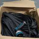 Relxitl Garden Hose 100ft, Flexible Water Hose with 10 Function Hose Nozzle, Lightweight, Tangle Free, Rust Proof for Yard, Watering(Black)