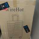 Lightweight Luggage with Spinner Wheels & YKK Zipper, 3-Piece Suitcase ABS+PC Hardside Hard Shell Luggage Sets with TSA Lock for Men, Dark Navy Blue (20+24+28 inch)