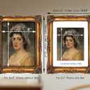 Vintage 8x10 Picture Frame Gold Antique Picture Frames for Wall Hanging & Tabletop, Ornate Baroque Frames 8x10 or Matted to 5x7 Photo (8x10 inch, Bronze)