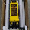 VEVOR 3 Ton Low Profile , Aluminum and Steel Racing Floor Jack with Dual Pistons Quick Lift Pump for Sport Utility Vehicle, Lifting Range 3-6/11"-19-11/16", yellow,black