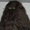 L'VOW Viking Fur Cloak Costume Medieval Fur Shawl Cape Mantle Renaissance LARP Cosplay (Coffee)