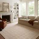 Loloi Chris Loves Julia Polly Collection POL-10 Khaki/Sand 9'-3" x 13' Area Rug