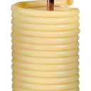 Candle by the Hour 80-Hour Vertical Candle, Eco-friendly Natural Beeswax with Cotton Wick