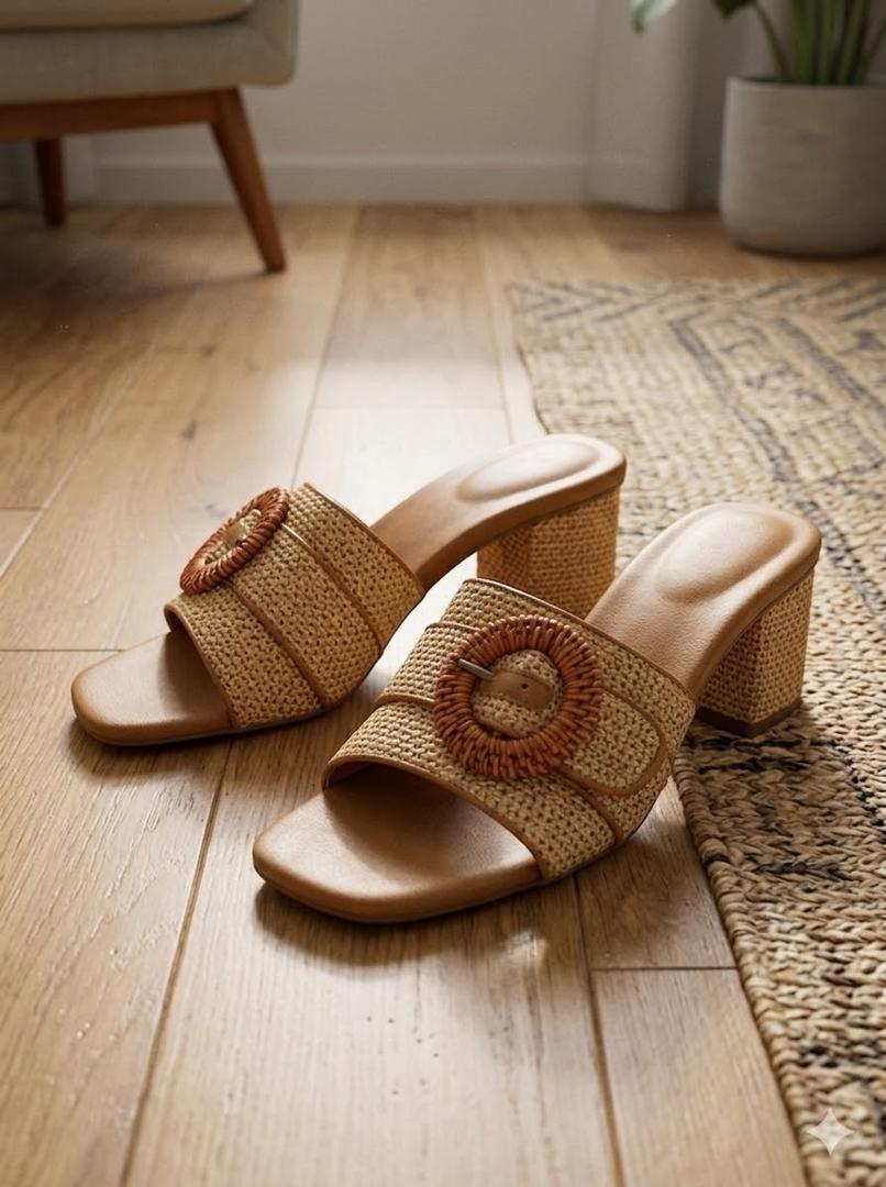 Sweet life  sandals, color natural size, 9.5  