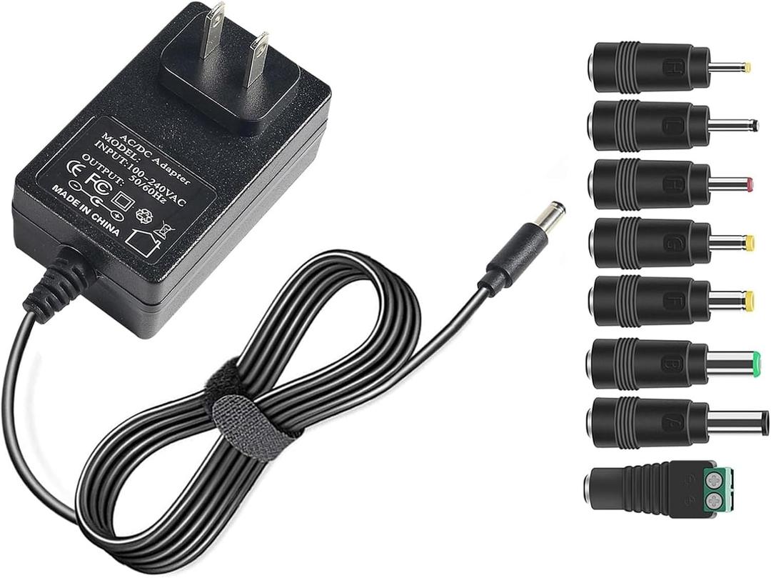 26V 1A Power Supply Charger Cable (Input AC 100V-240V, Output DC 26 Volt 1 Amp 26 Watt) Adapter Transformer Converter DC 5.5mm x 2.1mm / 5.5mm x 2.5mm -6.6FT