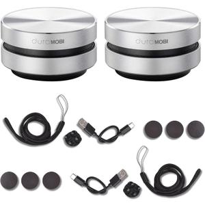 Docooler Upgraded Wireless BT Mini Speaker Bone Conduction Wireless, Stereo Bass Sound Creative Portable Speaker Mini Size Music Player Built-in Mic Sound Box for Homev,Outdoor,Travel（1 Pack/2 Packs）