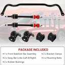 Front Sway Bar End Link Kit fits 09-18 Ram 1500