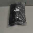 OYIMUA Fluffy Decorative Throw Pillow Covers 24x24, Faux Fur Farmhouse Luxury Pillow Cases,Soft Plush Fuzzy Black Cushion Covers for Sofa Couch Living Room Bedroom Set of 2