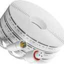 33FT Extension Cable for Govee Permanent Outdoor Lights 2/Pro, Dots String Lights, IP68 Waterproof 3-Pin Extension Cord Compatible with Govee H705A H705B H705C H706A H703A H703B H805A H805C, White