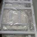 FORTEMOTUS Step Stool with Handle - Heavy Duty 2 Step Stool for Adults Elderly, Holds up to 450 lbs, Black