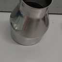 LCGP 2.5" inlet Universal Diesel Exhaust Tip 4.5" Outlet 07" Long Tail Tip, Polished & Double Wall Angle Cut
