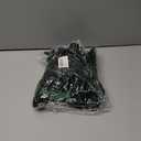 2 x 12 Pcs Green Velvet Bows for Christmas Tree 1 Inch, Vintage Christmas Tree Bows Ornaments for Wreaths Garland Holiday Home Outdoor Indoor Xmas Decorations 9 X 13 Inch (Green, 1 Inch)