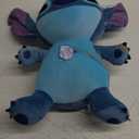 Disney Stitch Comfort Weighted Plush Stitch, 14-inch Stuffed Animal, Alien, Blue, Kids Toys for Ages 3 Up by Just Play