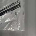 12pcs 290mm/11.4inch Stainless Steel Spokes Mountain Bike/Road Bike Steel 14G Spokes Black with 12mm Nipples