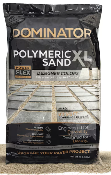 40 Pound Polymeric Sand with Power Flex Technology by DOMINATOR