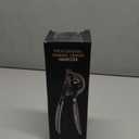 Lemon Squeezer Large, Lemon Squeezer Juicer Stainless Steel, Heavy Duty Manual Citrus Juicer Hand Press, Kitchen Tools Lime Squeezer Bar Tool, Easy to Clean Metal Lemon Hand Press