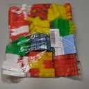 60Pcs Christmas Mini Pop Keychain Fidget Toys Mini Pop Keychain Rainbow Silicone Simple Fidget Toys Fidget Relieve Anxiety Stress Hand Office Desk Toys for Kids Adults